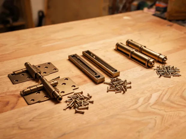 Hinges and door accessories